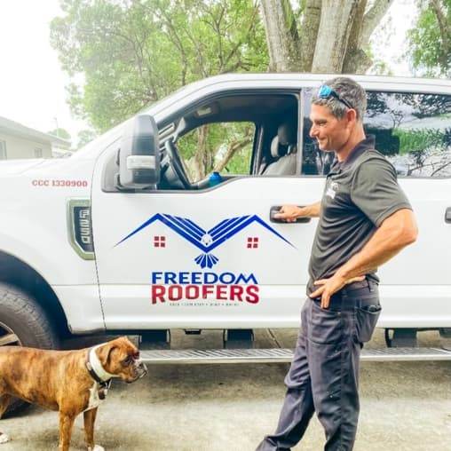 Co-owner of Freedom Roofers
